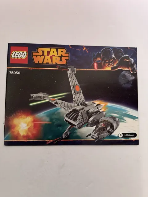 Lego Star Wars: B-wing 75050 Instruction Manual