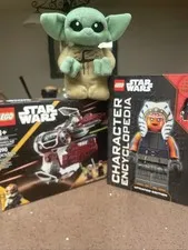 LEGO Star Wars Bundle Character Encyclopedia 75401 Ahsoka's Interceptor SEE DESC