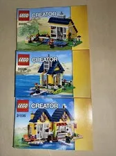 Lego Creator 31035 " Beach Hut " Instructions ONLY!!!! MANUAL 3 - Booklets