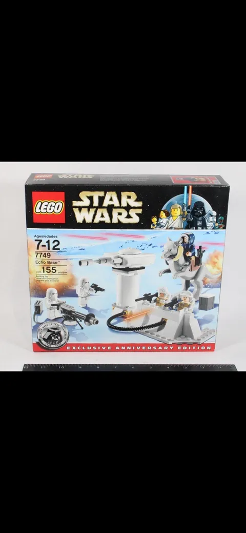 LEGO Star Wars 7749 Echo Base NEW SEALED 2009 Anniversary Han Solo Tauntaun