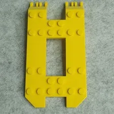 LEGO 30263 Vehicle Trailer Base 6 x 12 x 1 1/3 Yellow x1 Genuine