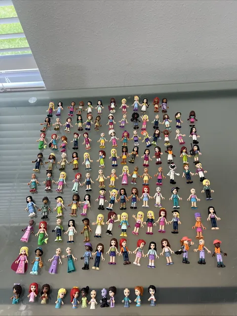 Lego Minifigure Lot 122 Lego Friends Huge Mixed Assorted lot