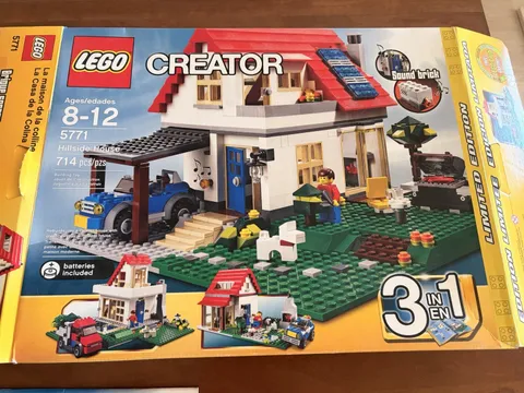 LEGO CREATOR: Hillside House (5771) USED 100% COMPLETE W/ Instructions And Box