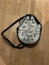Lego Star Wars Millennium Falcon Zippered Storage Bag Mini Figure Carrying Case