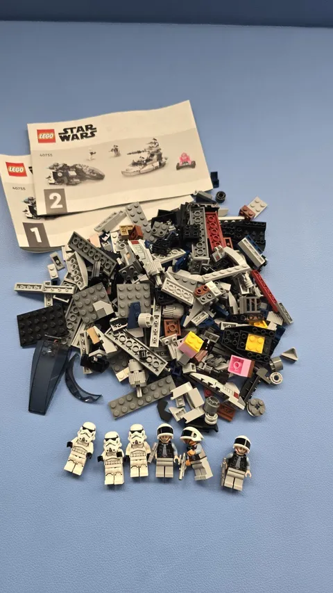 LEGO Star Wars Imperial Dropship And Rebel Scout Speeder 40755 New Damaged Box