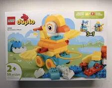 LEGO DUPLO 10448 3in1 Animals on Wheels 3-in-1 Set, sealed, Age 2+ NIB