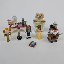LEGO 41067 Belle’s Enchanted Castle - Figures and Small Assembly Lot of 8