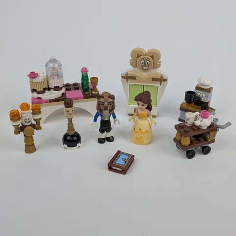 LEGO 41067 Belle’s Enchanted Castle - Figures and Small Assembly Lot of 8