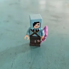 LEGO minifig minecraft Dragon Slayer . Fast Ship . Legos Minecraft Mini Figure