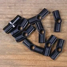 LEGO 32016 42128 Black Technic, Axle and Pin Connector Angled #3 Qty 10