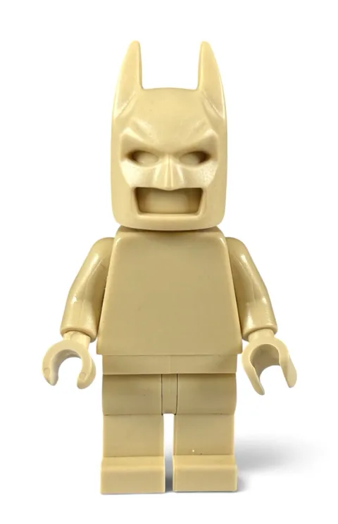 Official LEGO - Tan Monochrome Prototype DC Batman Minifigure - Rare