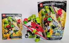 LEGO Hero Factory #6227 Breez, 100% Complete With Zamor Sphere!!