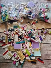 Loose LEGO Mixed and Sealed Bags Lot Purple Pink Blue and More Almost 2 Pounds