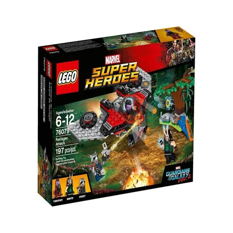 LEGO Super Heroes 76079 Ravager Attack Guardians of the Galaxy Set 197pcs