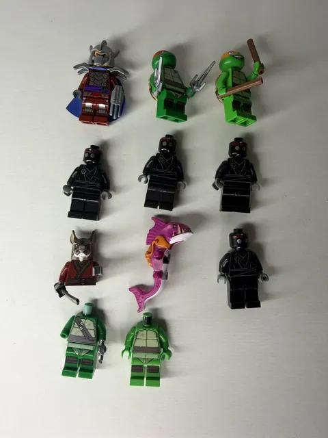 LEGO Teenage Mutant Ninja Turtles Huge Minifigures Bundle Lot