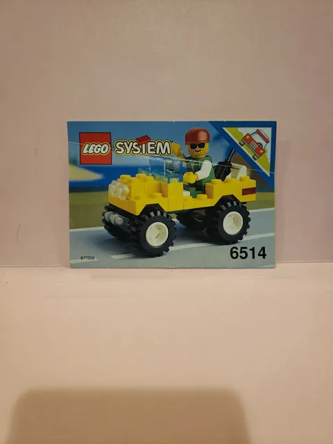 Vintage LEGO System Trail Ranger 6514 Instruction Guide MANUAL ONLY