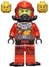 LEGO Ninjago Seabound Scuba Kai Minifigure From 71756