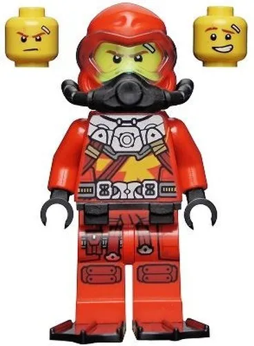 LEGO Ninjago Seabound Scuba Kai Minifigure From 71756