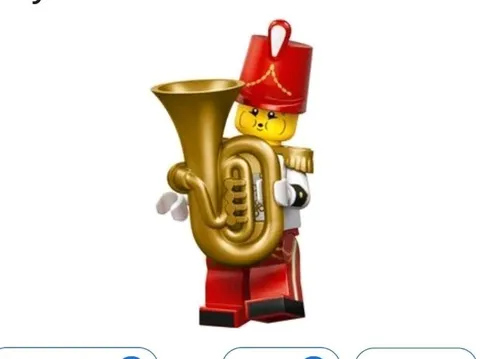 LEGO 71052 Series 29 TUBA PLAYER Collectible Minifigure NEW Open Box CIB 