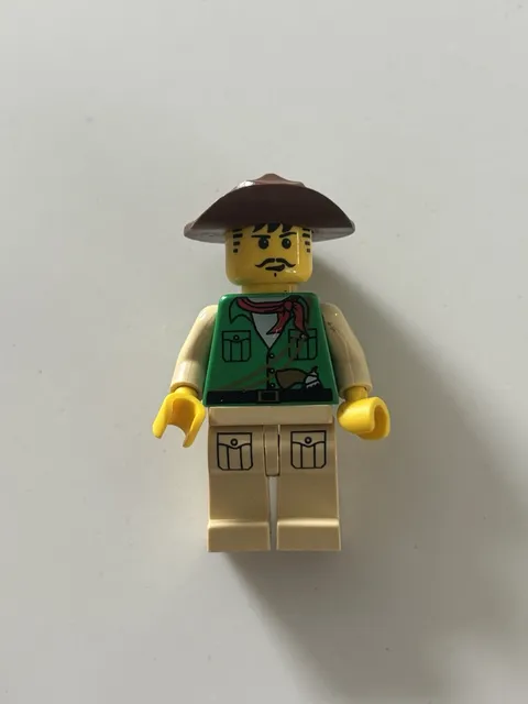 Lego Johnny Thunder Minifigure 7410 7418  Orient Adventurers adv024