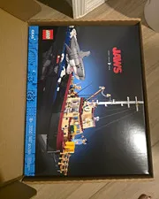 LEGO Ideas: Jaws (21350) 1497 Pcs 18+ Limited Edition Complete Set Box