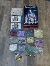 🔥 Lego 43263 Disney Beauty And The Beast Castle - BUILT ONCE! 100% Complete!