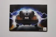 LEGO® Icons 10300 Back to the Future Time Machine DeLorean Instruction Manual On
