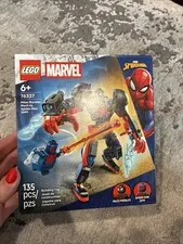 LEGO Marvel MILES MORALES MECH vs SPIDERMAN 2099 New & Sealed 135 pcs 76337 LEGO