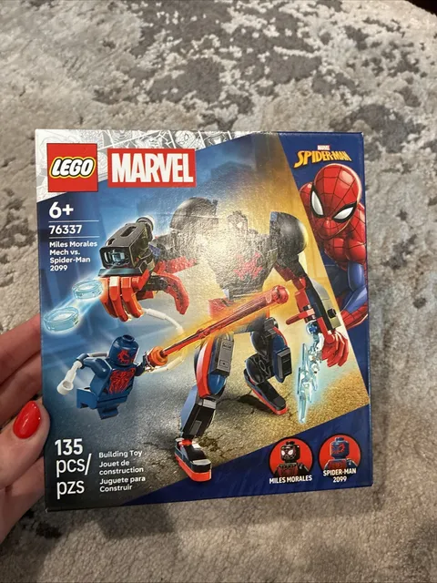 LEGO Marvel MILES MORALES MECH vs SPIDERMAN 2099 New & Sealed 135 pcs 76337 LEGO