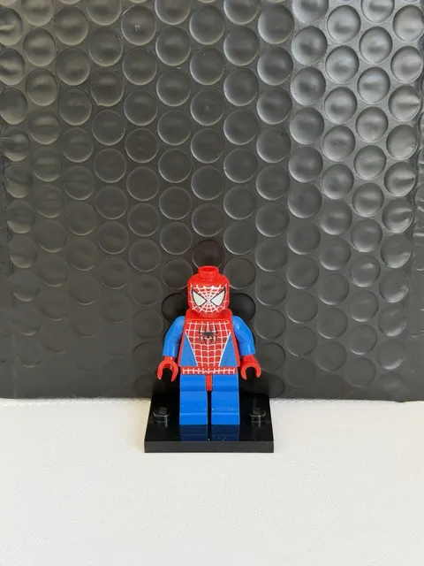 LEGO Spider-Man 1 - Blue Arms and Legs, Silver Webbing
