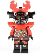 LEGO® Minifigure NINJAGO njo0075 Stone Army Warrior Red Face