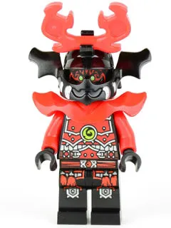 LEGO® Minifigure NINJAGO njo0075 Stone Army Warrior Red Face