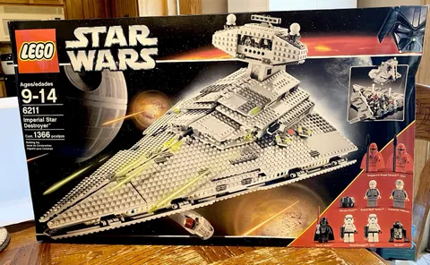 LEGO 6211 Star Wars Imperial Star Destroyer Factory Sealed NiB Darth Vader Mini