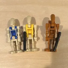 LEGO Star Wars Specialist Battle Droids Minifigure Lot of 3 (blasters included)