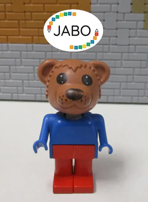(E5 / 24) Lego Fabuland figure fab1a Bernard Bear 329