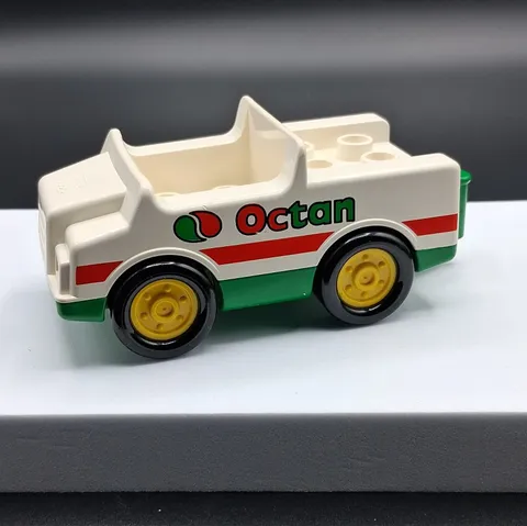 Lego Duplo Town Race Octan Car Motorbike Transporter - 1994