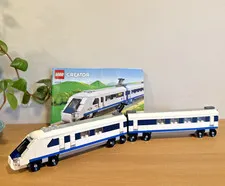 LEGO Creator 40518 High-Speed Train 100% Complete w/Instructions No box/stickers