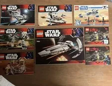 Star Wars Lego And Others Instructions Manual Lot!!!