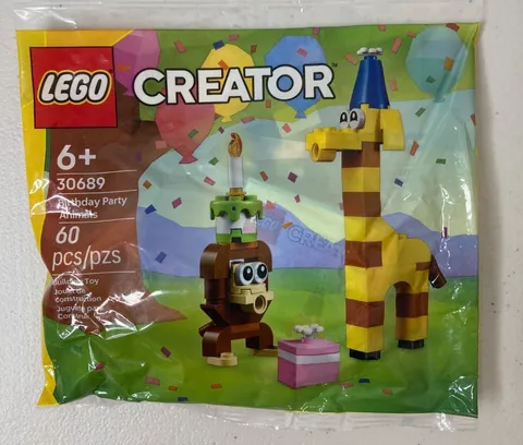 LEGO Creator Birthday Party Animals Building Kit Set 30689 - NEW & Sealed