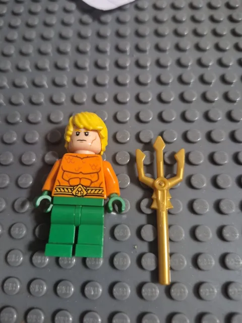 Lego Aquaman Minifigure Batman II 2 sh050 Set 76000 76027 71237 Sh0050