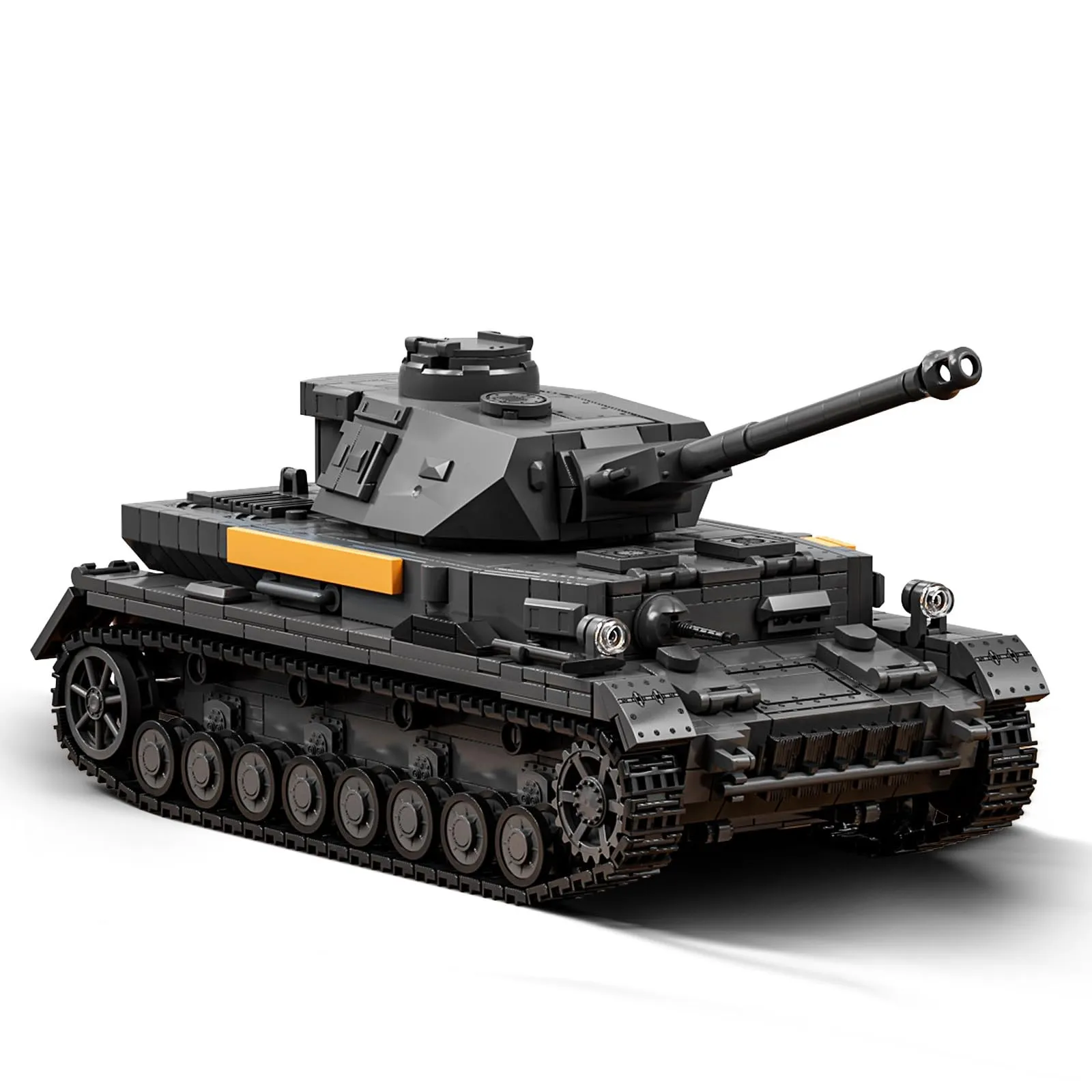 Military Tank Building Blocks Set, WW2 Tank Clamp Blocks Model Building Toy S...