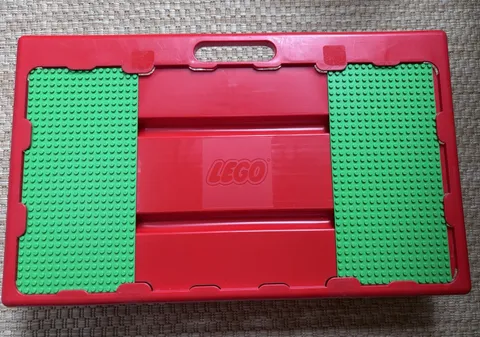 Vintage 1998 LEGO Classic 4217 Play Desk Storage Case Includes Original Lego