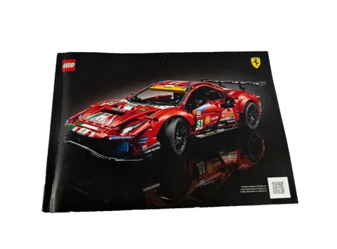 LEGO Technic Ferrari 488 GTE "AF Corse #51" 42125 - Instruction Manual Only