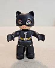 Lego Duplo Figure Catwoman black Cat Woman 47394pb188 set 10545