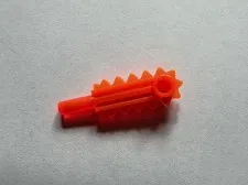 Vintage LEGO 6117 Trans-Neon Orange Chainsaw Blade Ice Planet 2002 1993 Space