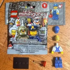 Lego 71000 CMF Series 9 PLUMBER Minifigure #16 - BRAND NEW Sealed Bag