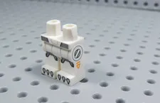 LEGO White Printed Legs Pants Minifig Claws AY