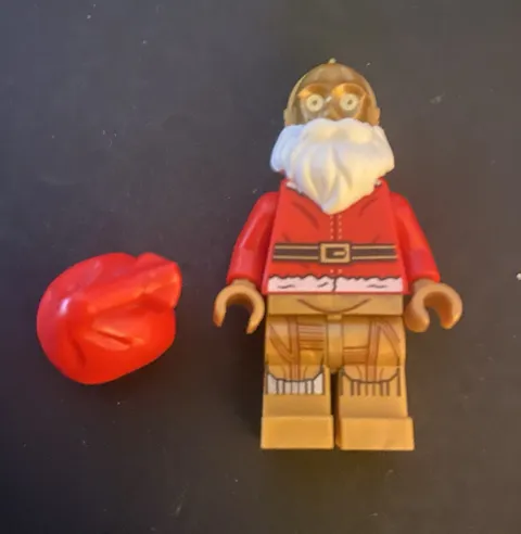 Lego Santa C-3PO Minifigure Star Wars 75097 sw0680