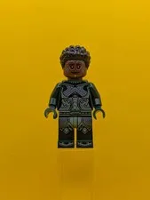 Nakia sh0844 Dark Green Suit Marvel Lego Minifigure