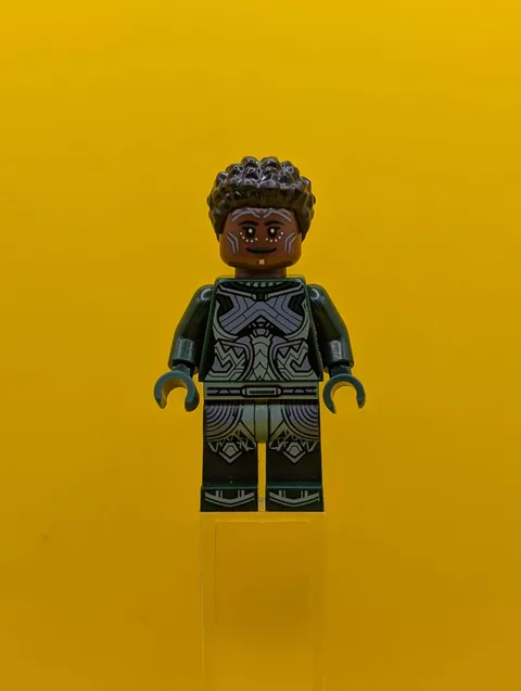 Nakia sh0844 Dark Green Suit Marvel Lego Minifigure